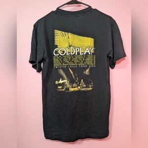 Vintage Coldplay 2006 Twisted Logic Tour T-Shirt